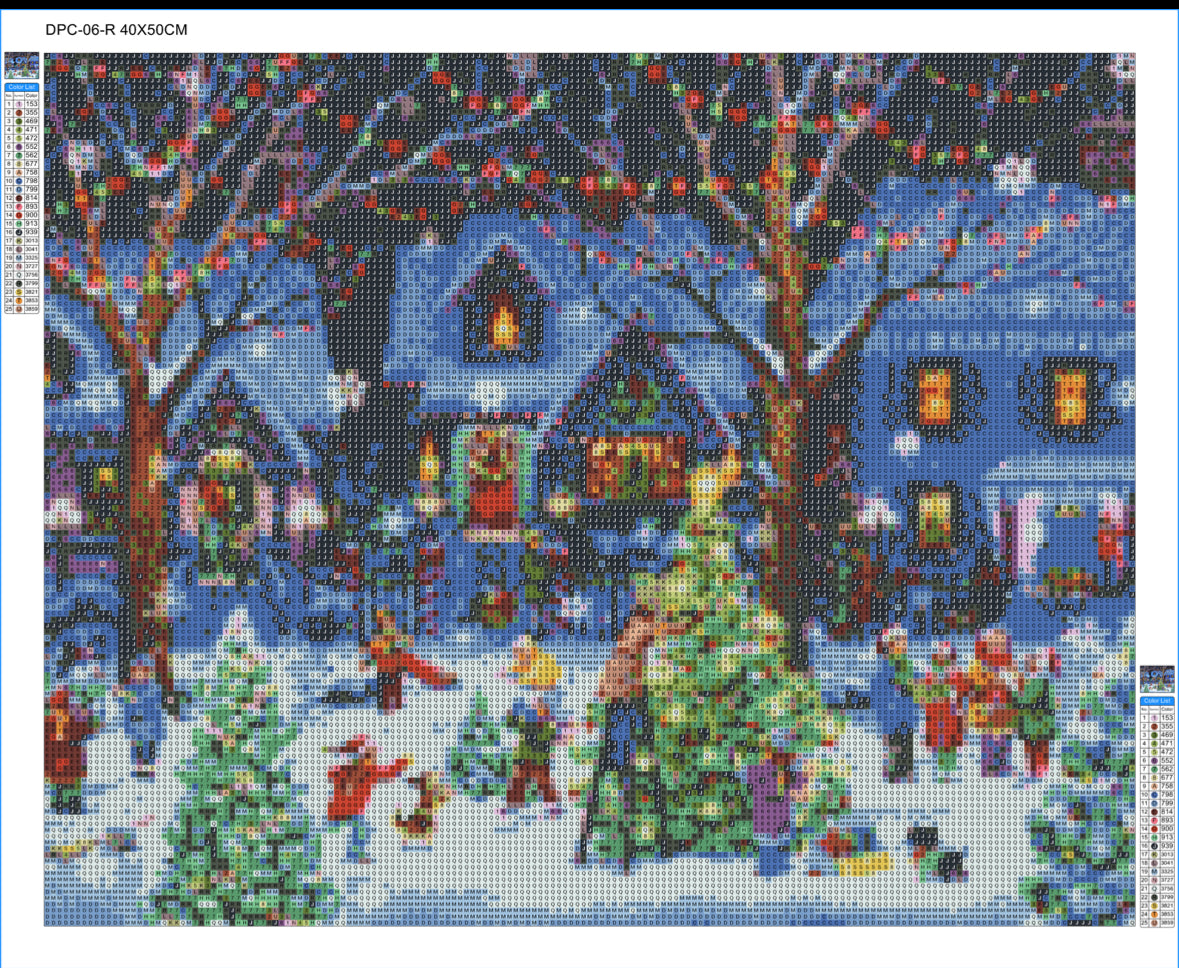 Christmas/Holiday Diamond Painting Kits - Various Designs