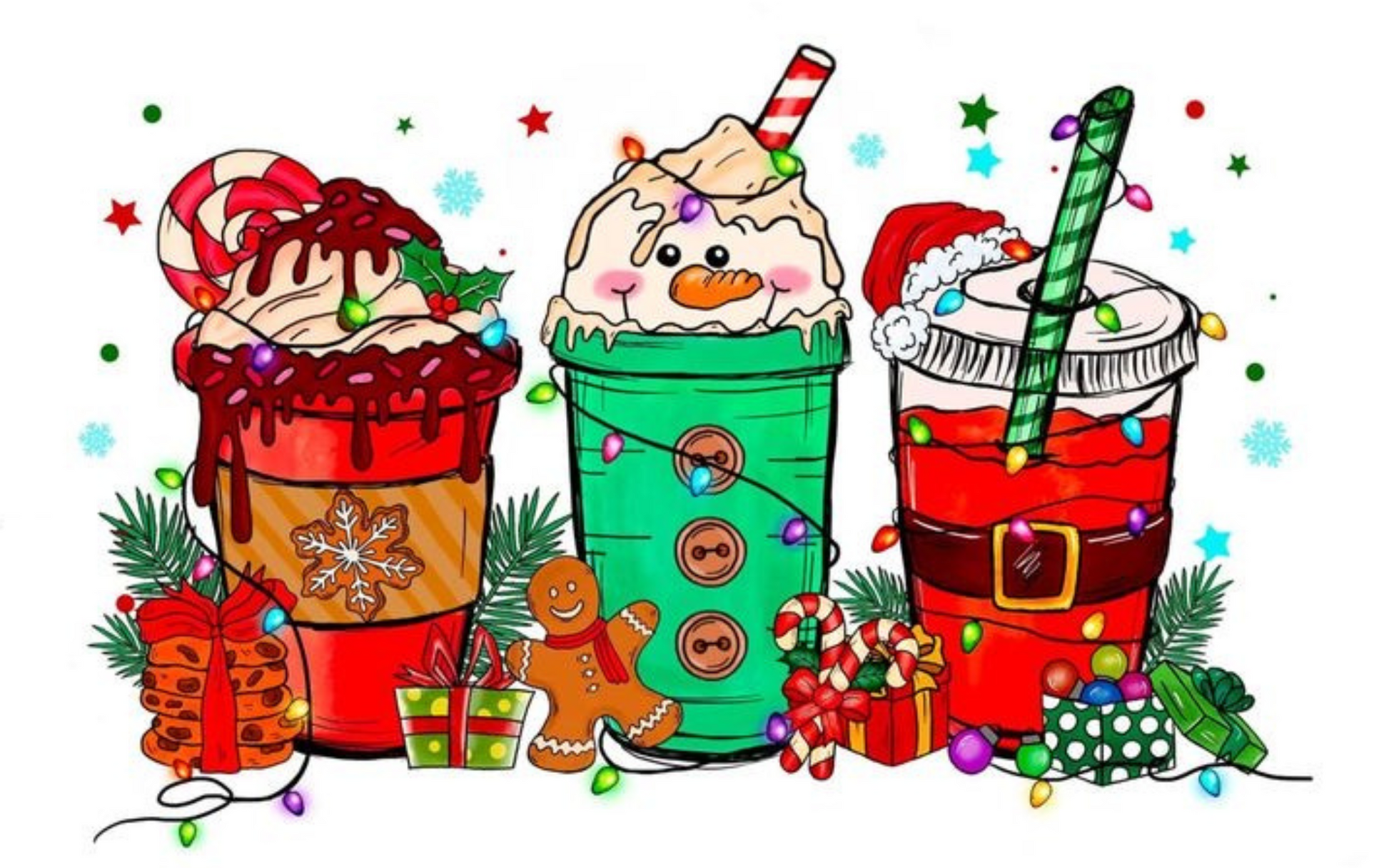 Christmas/Holiday Diamond Painting Kits - Various Designs