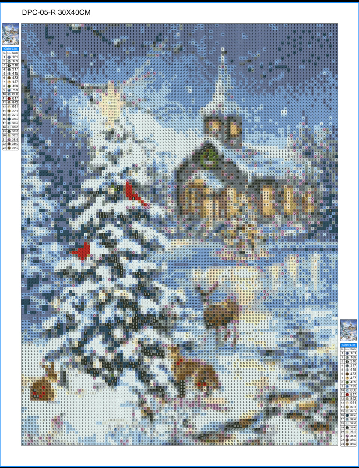 Christmas/Holiday Diamond Painting Kits - Various Designs