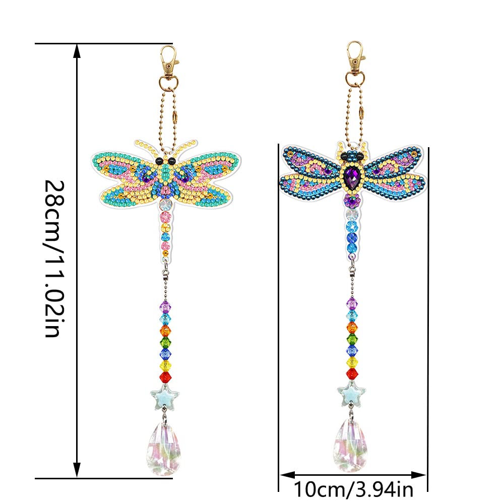 Assorted Two Piece Window Hanging Diamond Painting Kits