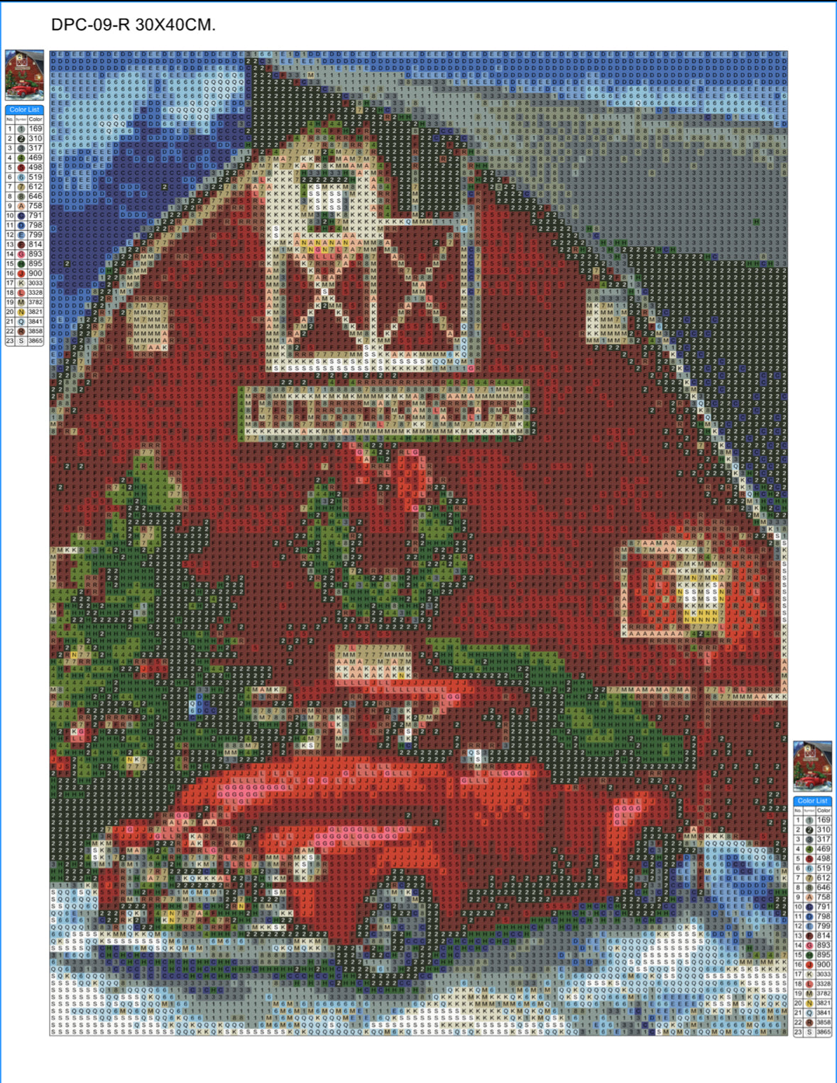 Christmas/Holiday Diamond Painting Kits - Various Designs