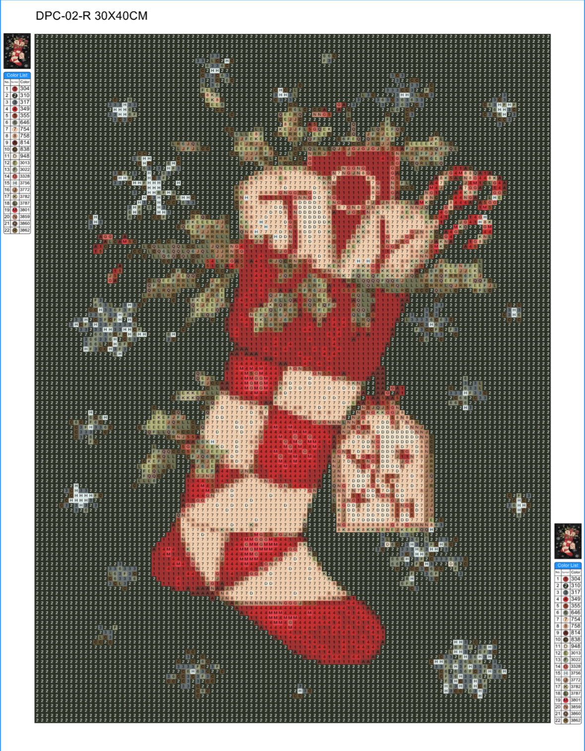 Christmas/Holiday Diamond Painting Kits - Various Designs