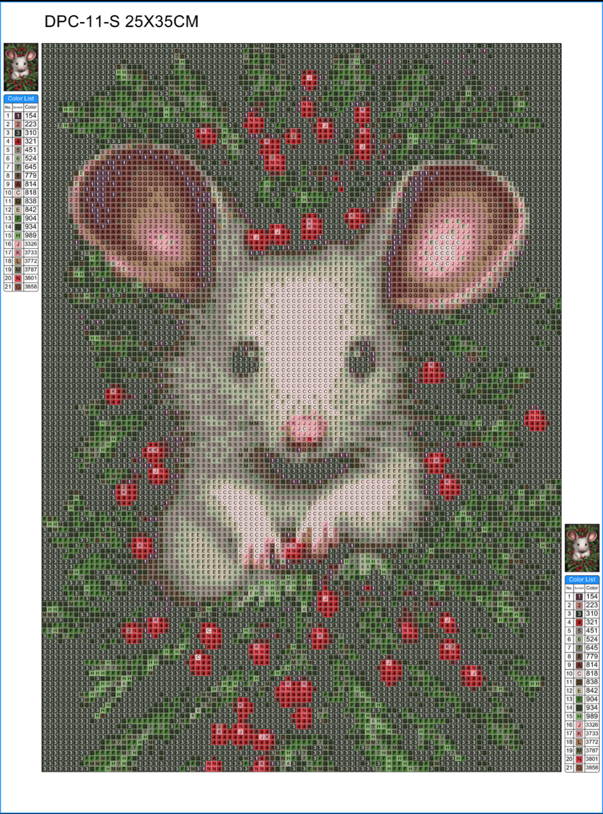 Christmas/Holiday Diamond Painting Kits - Various Designs