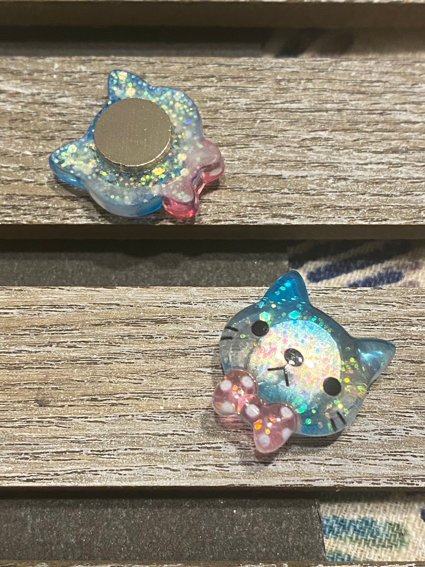 Glitter Cat Cover Minders Magnets for Diamond Painting