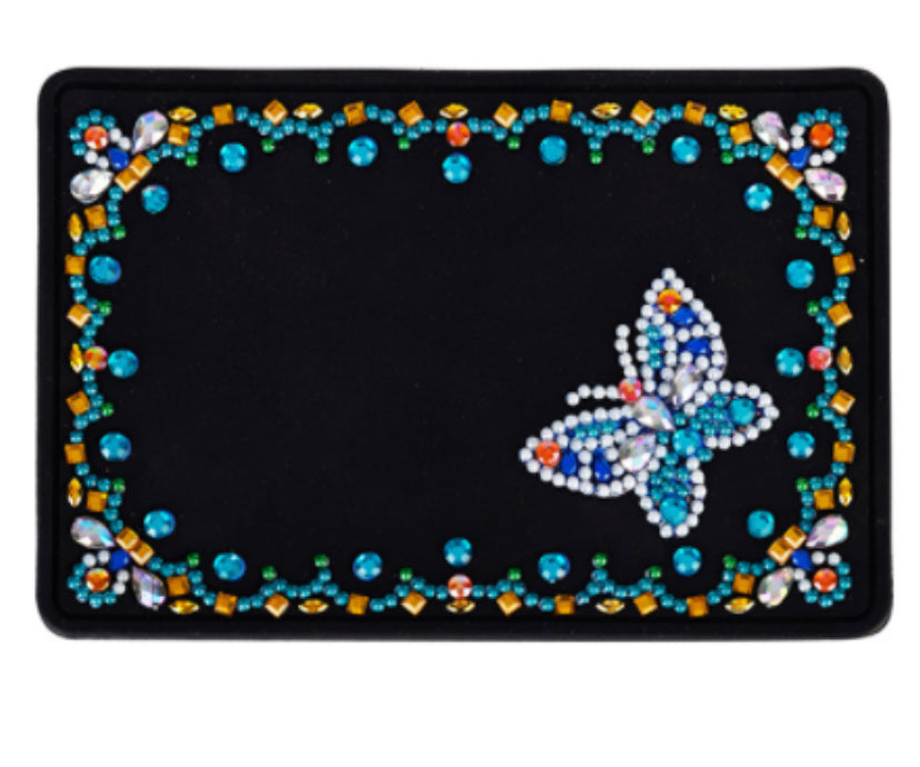 Anti Slip Mat Diamond Painting Project - Butterfly Design