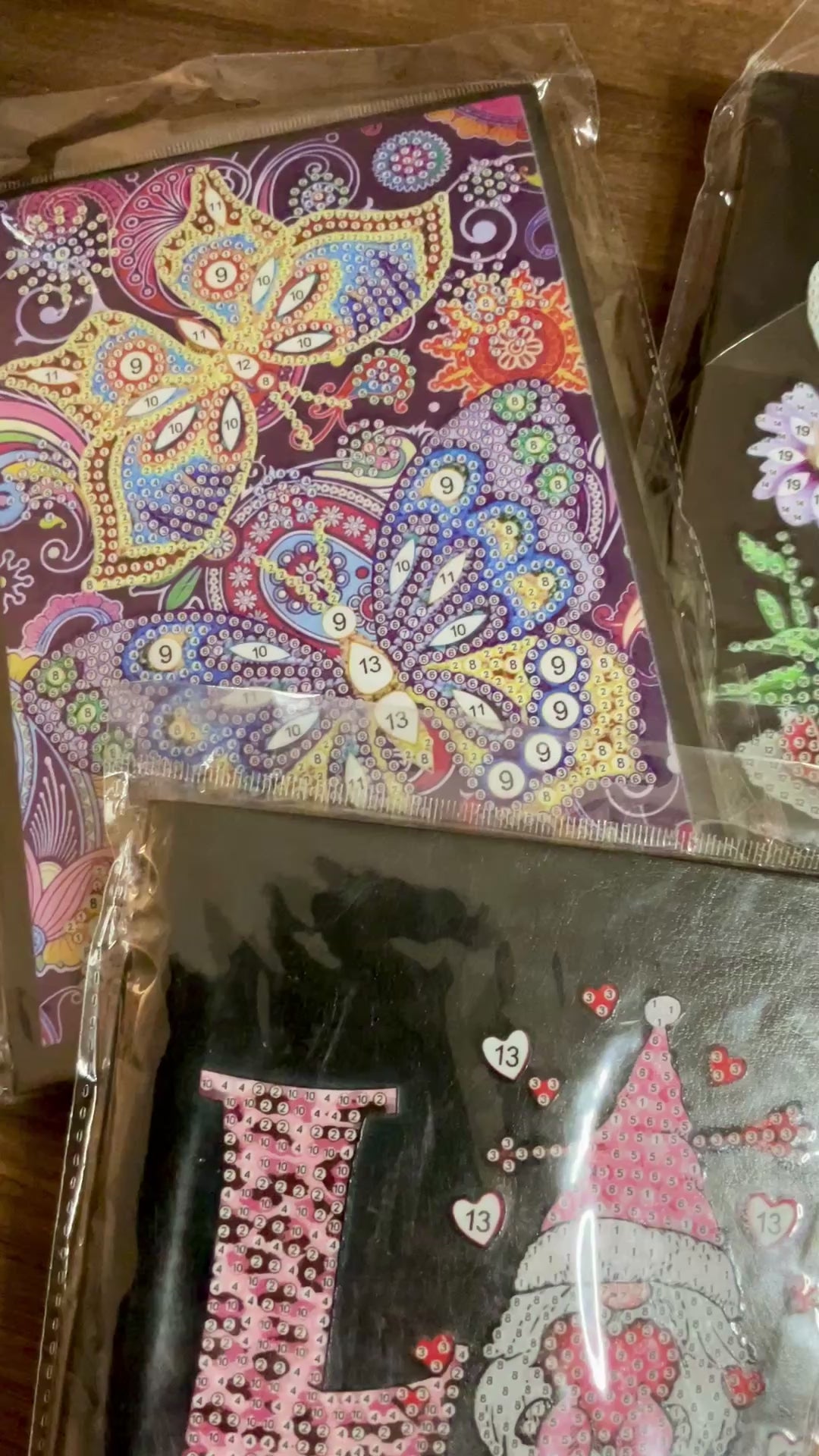 Diamond Painting Journal Notebook Kits Assorted