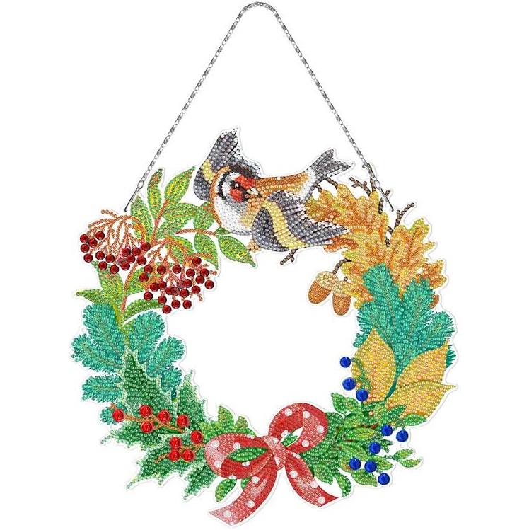 Assorted Wreath / Suncatcher Diamond Painting Kits