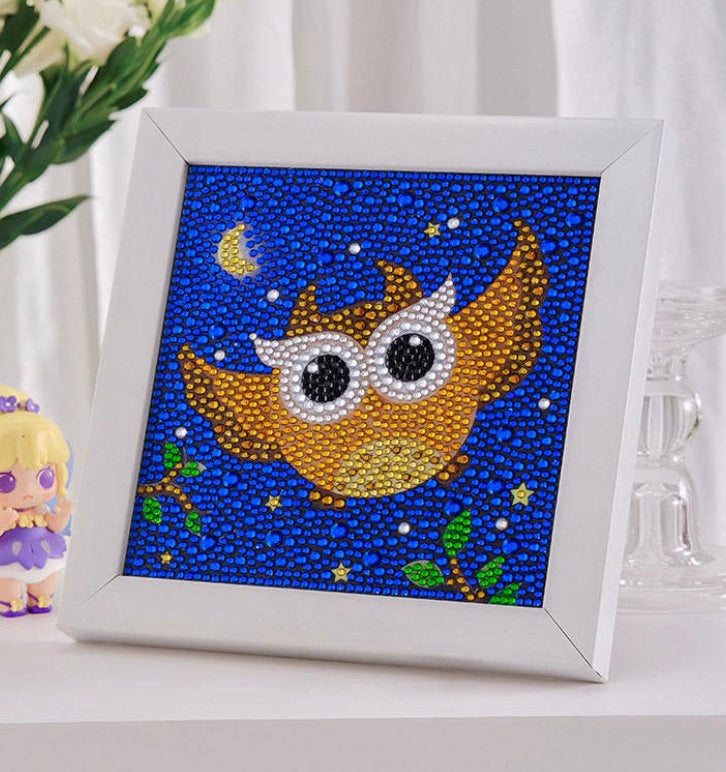 Assorted Crystal Diamond Painting Kits with Frame