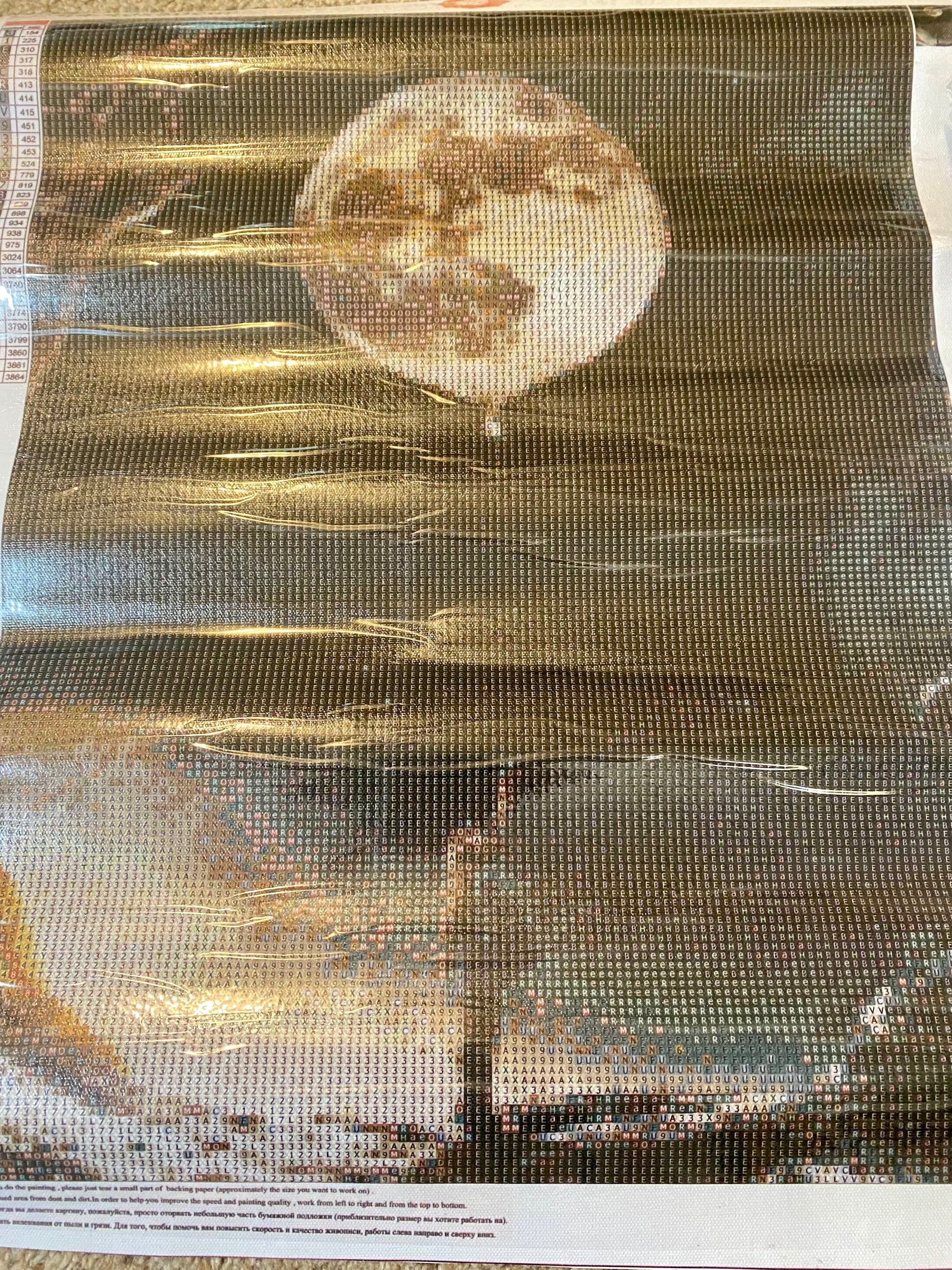 She Holds the Moon Diamond Painting Kit