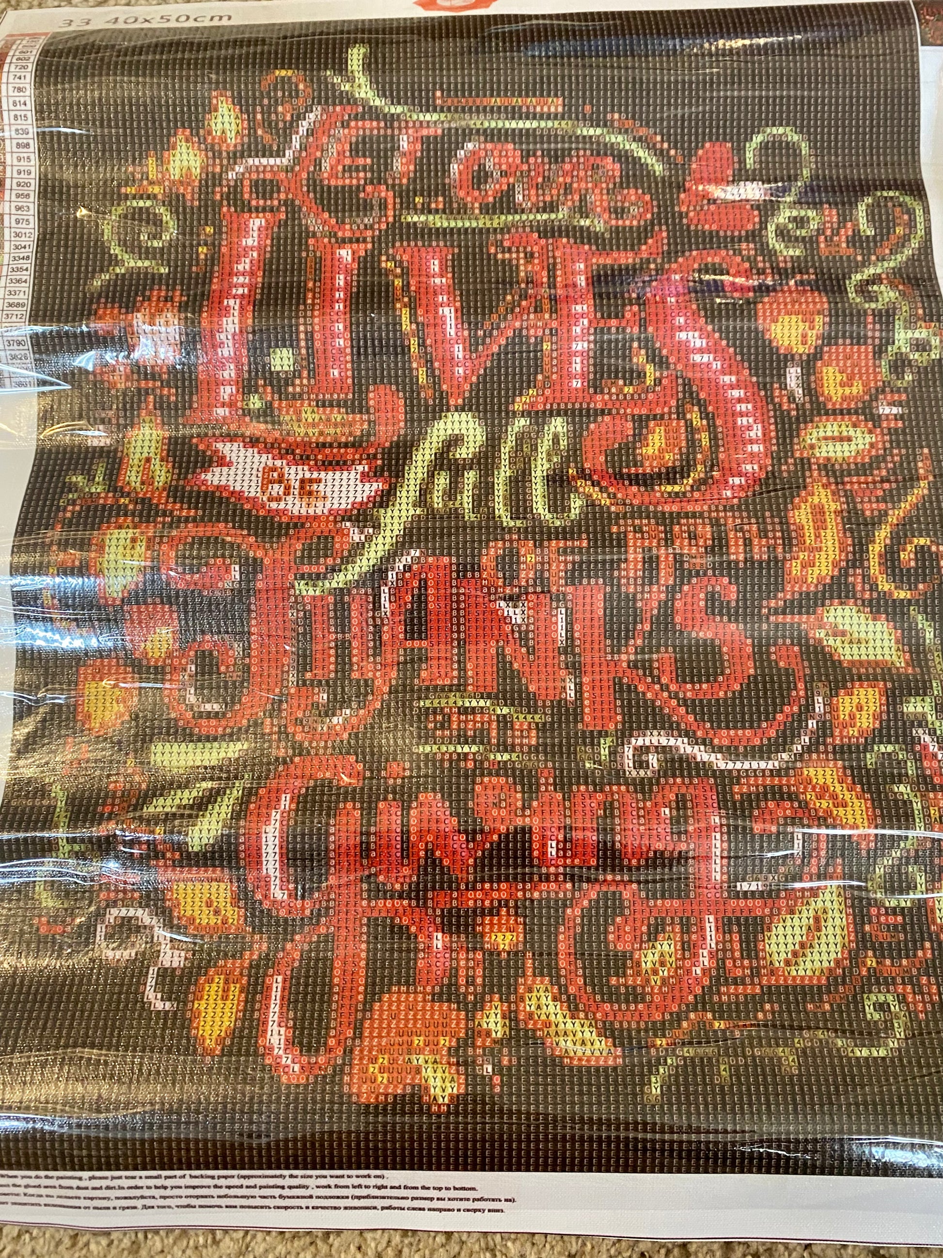 Thanksgiving Quote Diamond Painting Kit