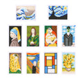 Mini Diamond Painting Kit Collection - Set of 12 Fine Art Canvases