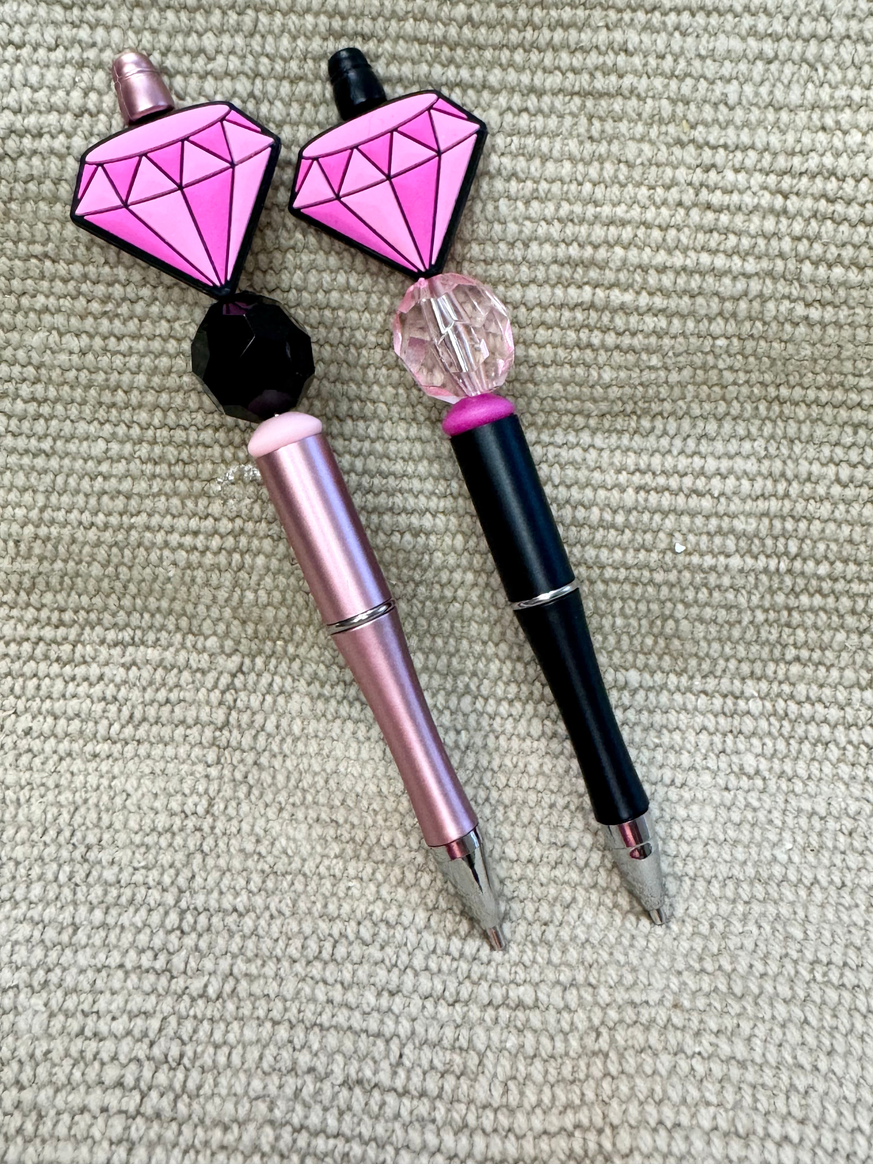 Handmade Beaded Diamond Painting or Ballpoint Ink Pens