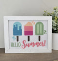Hello Summer Diamond Painting Kit with Frame