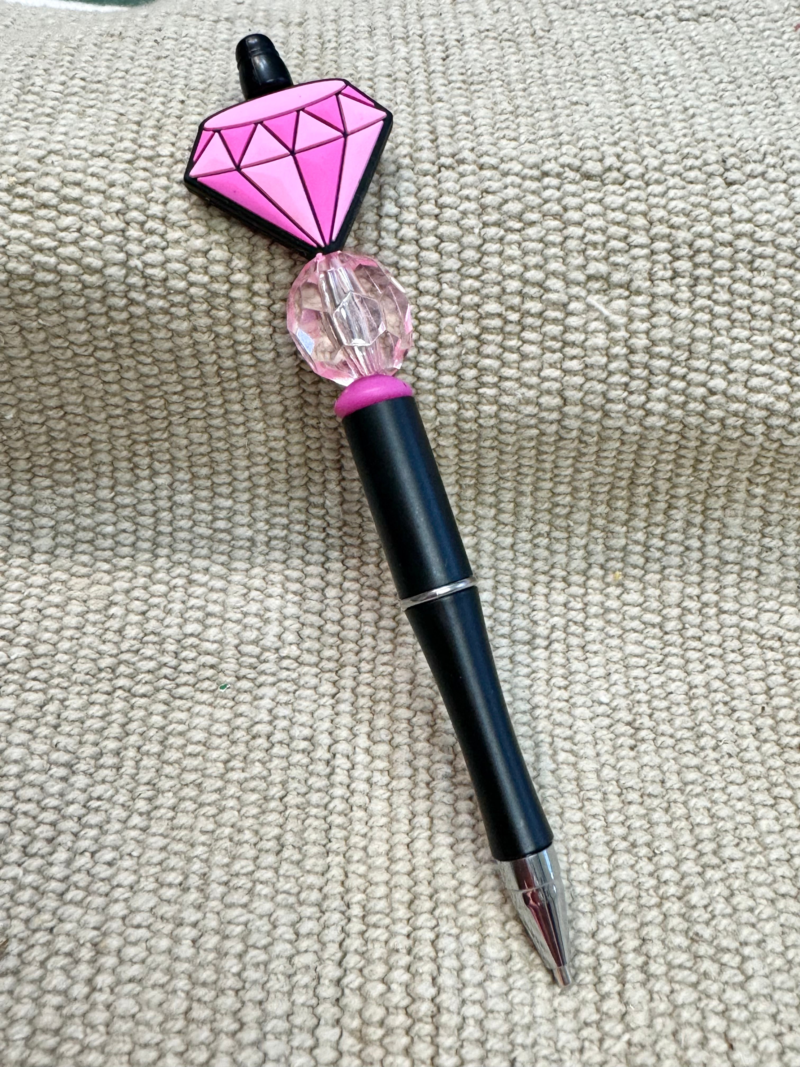 Handmade Beaded Diamond Painting or Ballpoint Ink Pens