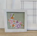 Spring Bunny Diamond Painting Kit with Frame