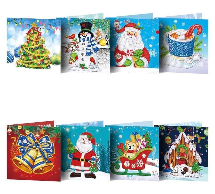 Diamond Painting Greeting Card Sets - Everyday and Holiday