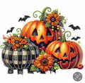 Halloween Pumpkins Partial Drill Diamond Painting Kit