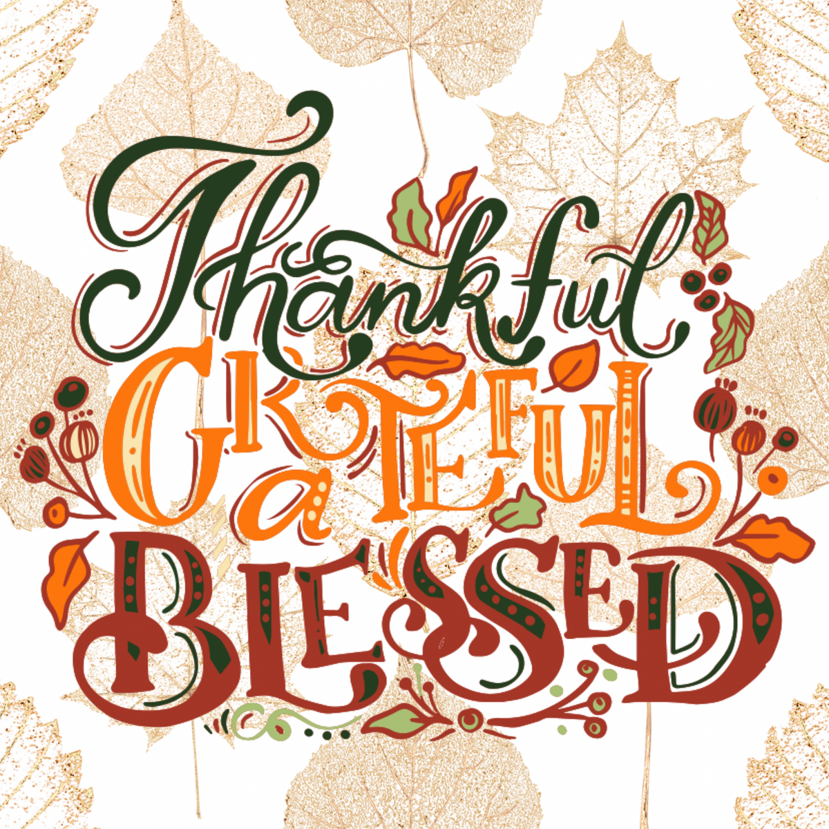 Thankful Quote Diamond Painting Kit