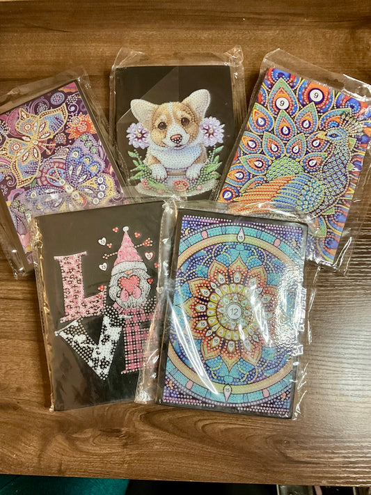 Diamond Painting Journal Notebook Kits Assorted