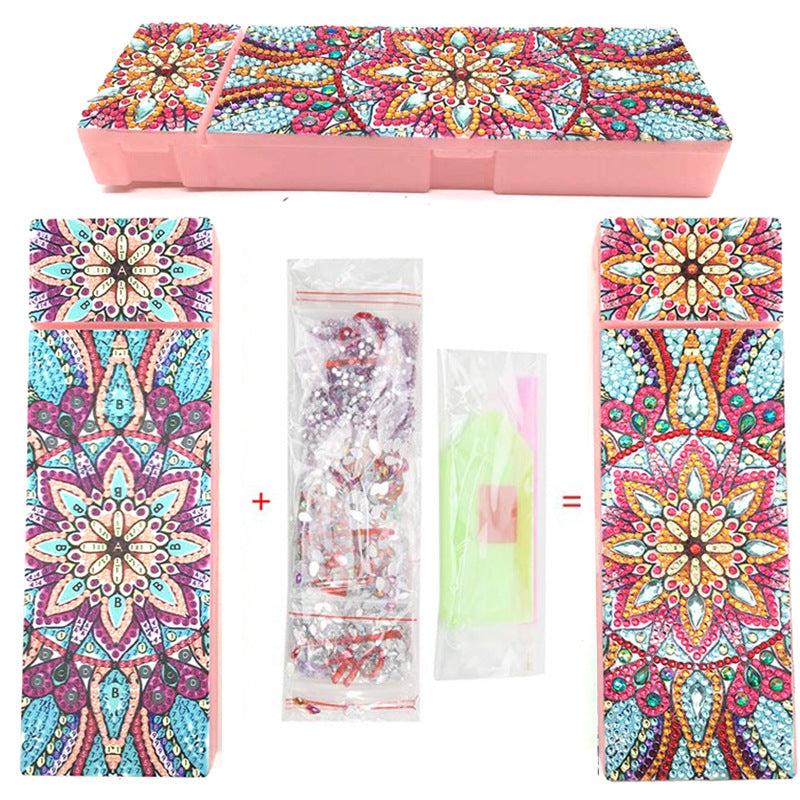 Assorted Pencil Box Diamond Painting Kits