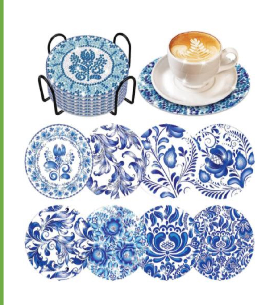 Coaster Sets Diamond Painting Kit