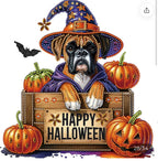 Halloween Dog Partial Drill Diamond Painting Kit