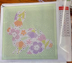 Spring Bunny Diamond Painting Kit with Frame