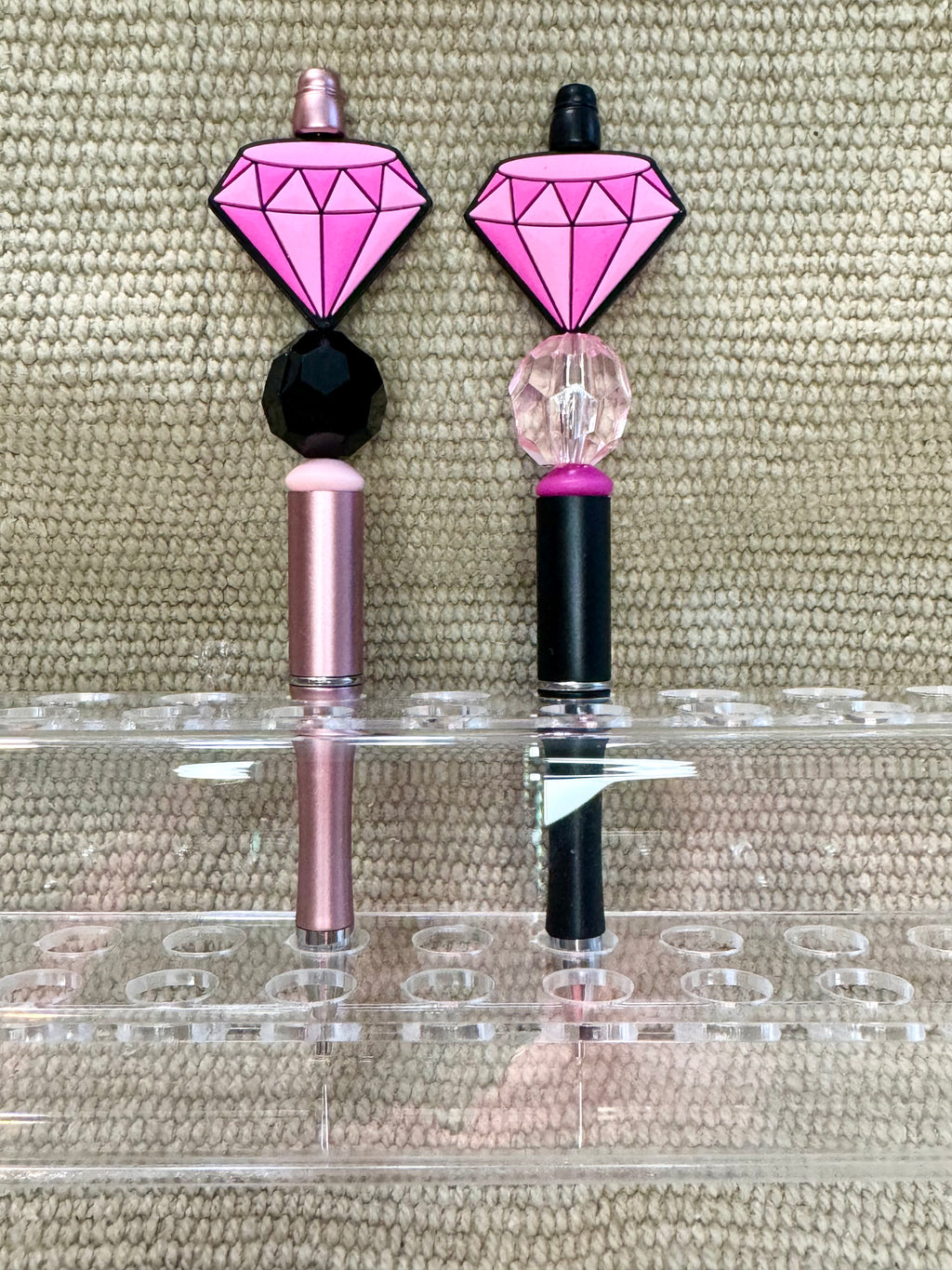 Handmade Beaded Diamond Painting or Ballpoint Ink Pens
