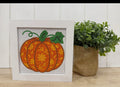 Pumpkin Diamond Painting Kit with Frame