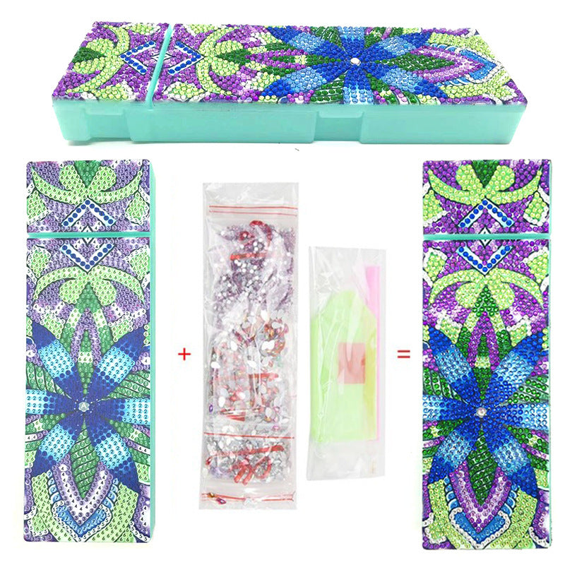 Assorted Pencil Box Diamond Painting Kits