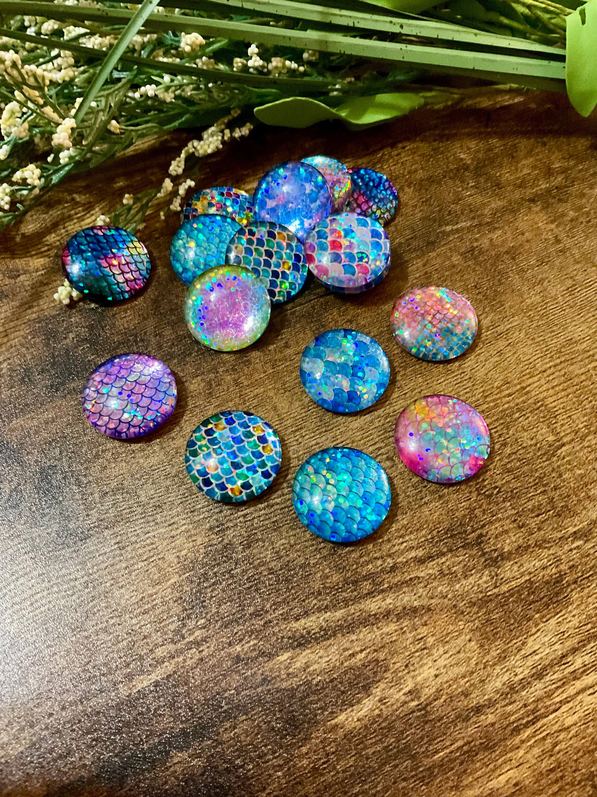 Cover Minder Magnets for Diamond Painting - Mermaid Fish or Dragon Scales