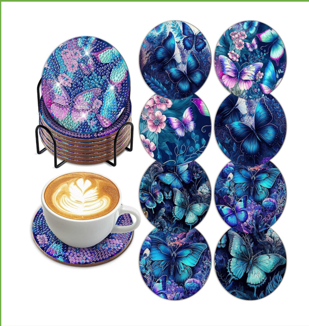 Coaster Sets Diamond Painting Kit