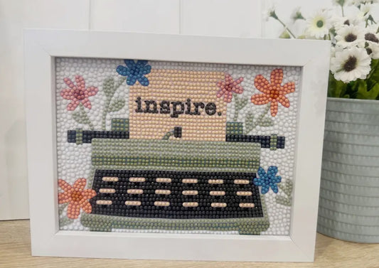 Inspire Diamond Painting Kit with Frame *Preorder-Allow 7 days before shipping *