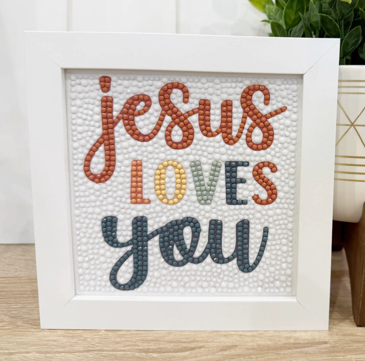 Jesus Loves You Diamond Painting Kit with Frame (Copy)