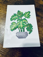 Mini Diamond Painting Kit Collection - Set of 12 Plant Canvases