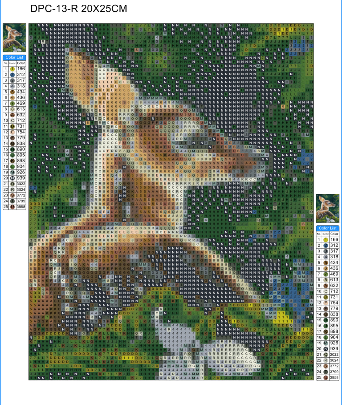 Fawn Deer Soft Canvas Diamond Painting Kit