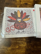 Gobble Turkey Diamond Painting Kit with Frame