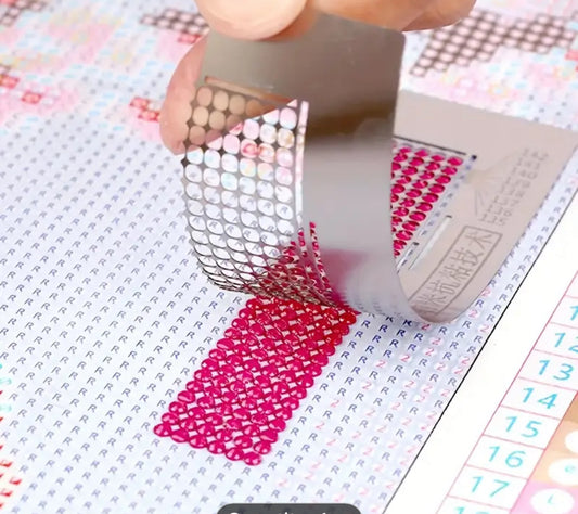Flexible Rulers for Diamond Painting