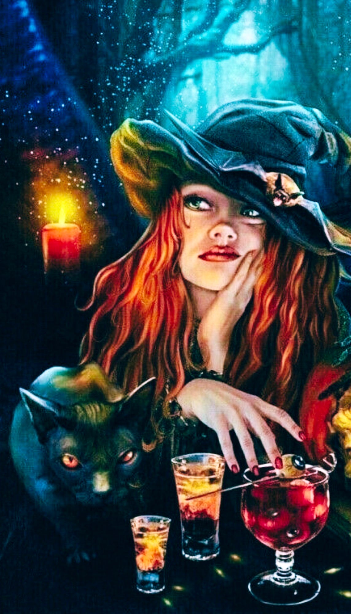 Witchy Cocktail Hour Diamond Painting Kit