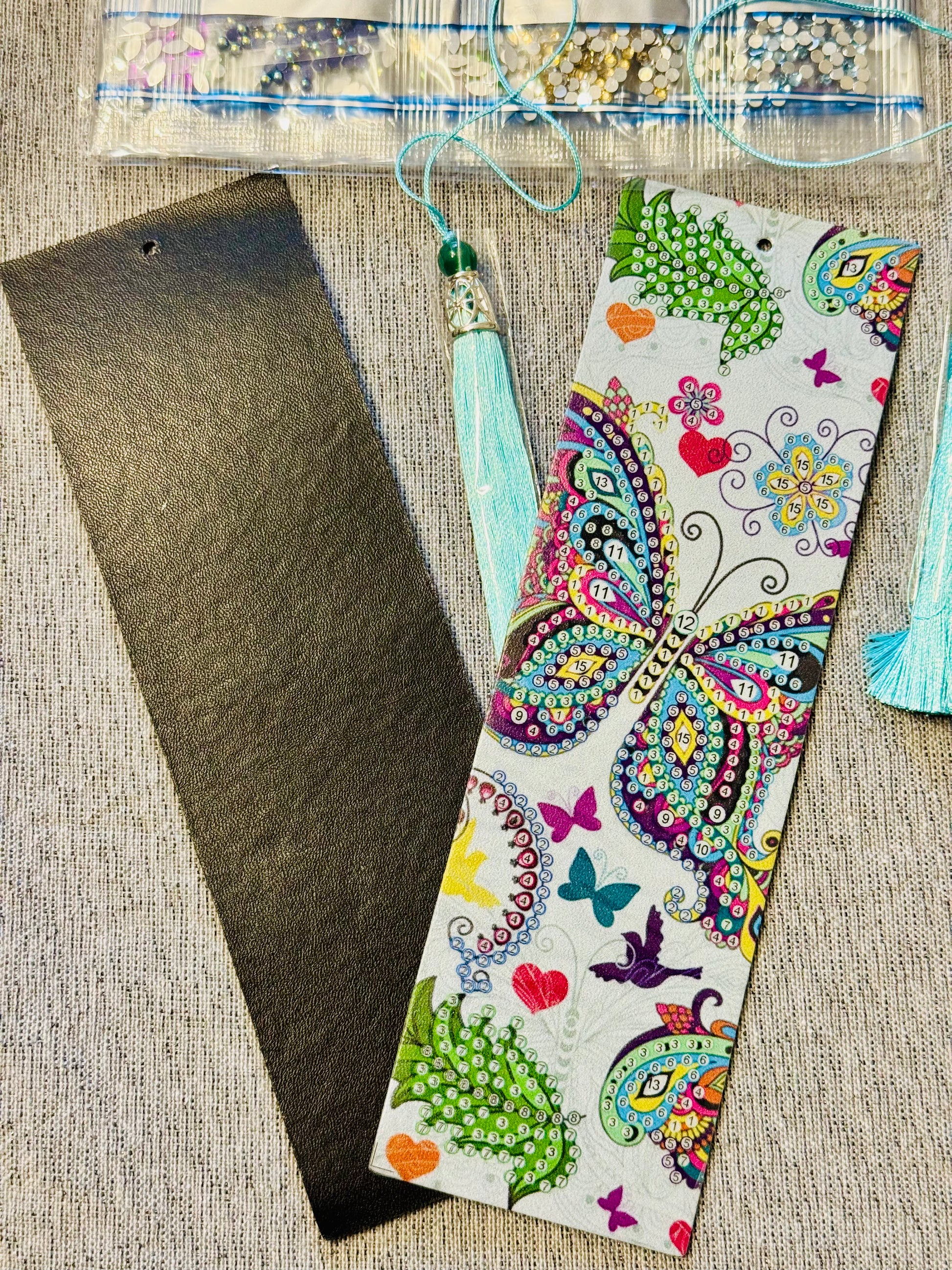 Butterfly Bookmark Set Diamond Painting Kit