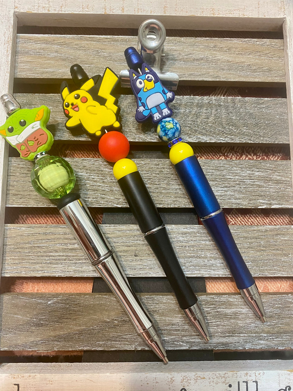 Handmade Beaded Diamond Painting or Ballpoint Ink Pens