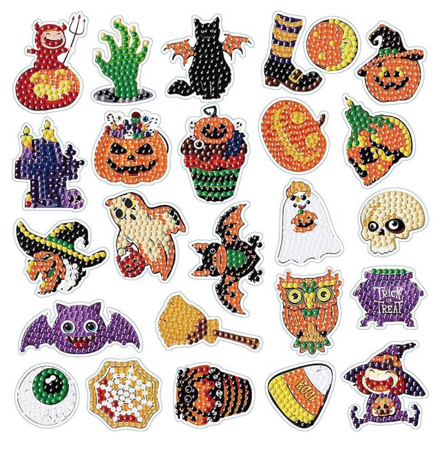 Halloween Sticker Pack Diamond Painting Project Kits
