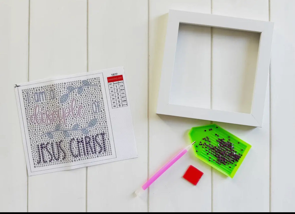 Disciple of Jesus Diamond Painting Kit with Frame Preorder-Allow 7 days before shipping *