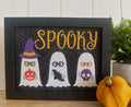 Spooky Ghosts Diamond Painting Kit with Frame