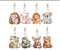 Baby Animals Keychain/Hanging Decor Diamond Painting Project Kits Set of 8