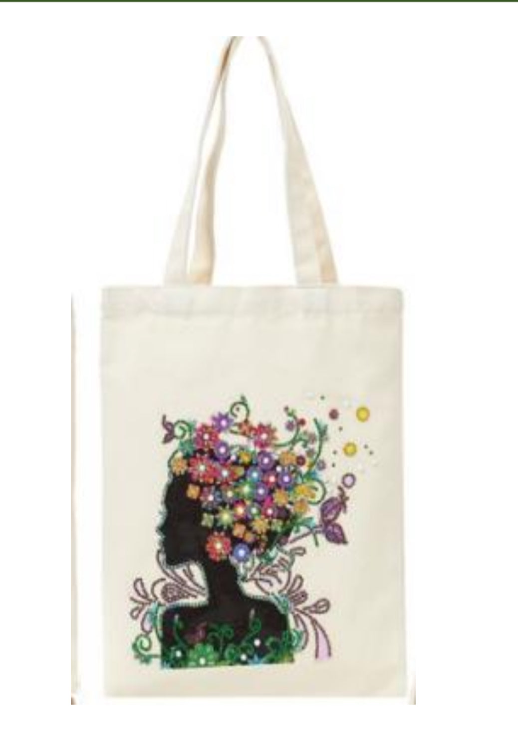 Diamond Painting Canvas Tote Bags