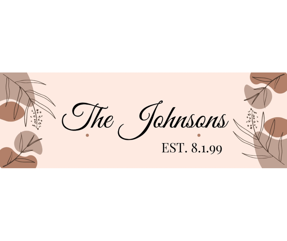 Personalized Wedding Diamond Painting Banner Kit - Made to Order Anniversary, Birthday, Wall Art