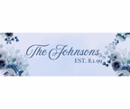 Personalized Wedding Diamond Painting Banner Kit - Made to Order Anniversary, Birthday, Wall Art
