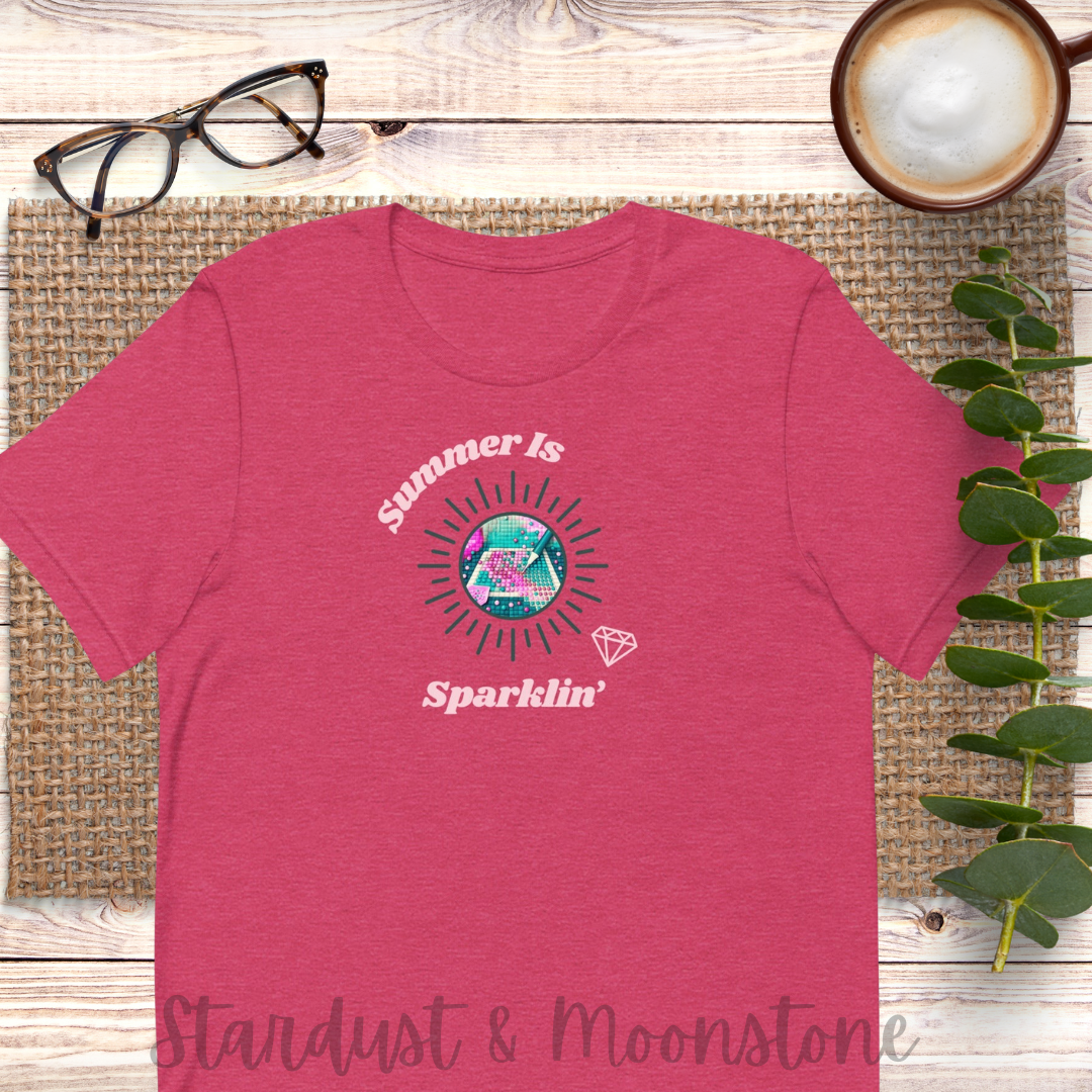 Summer Is Sparklin’ Diamond Painting t-shirt