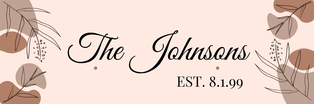 Personalized Wedding Diamond Painting Banner Kit - Made to Order Anniversary, Birthday, Wall Art